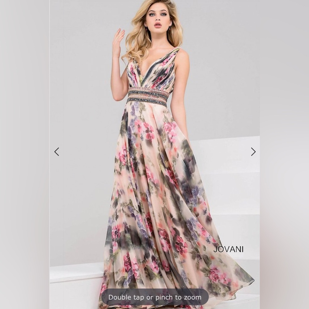 NWOT Jovani 50443 long dress/gown size 10